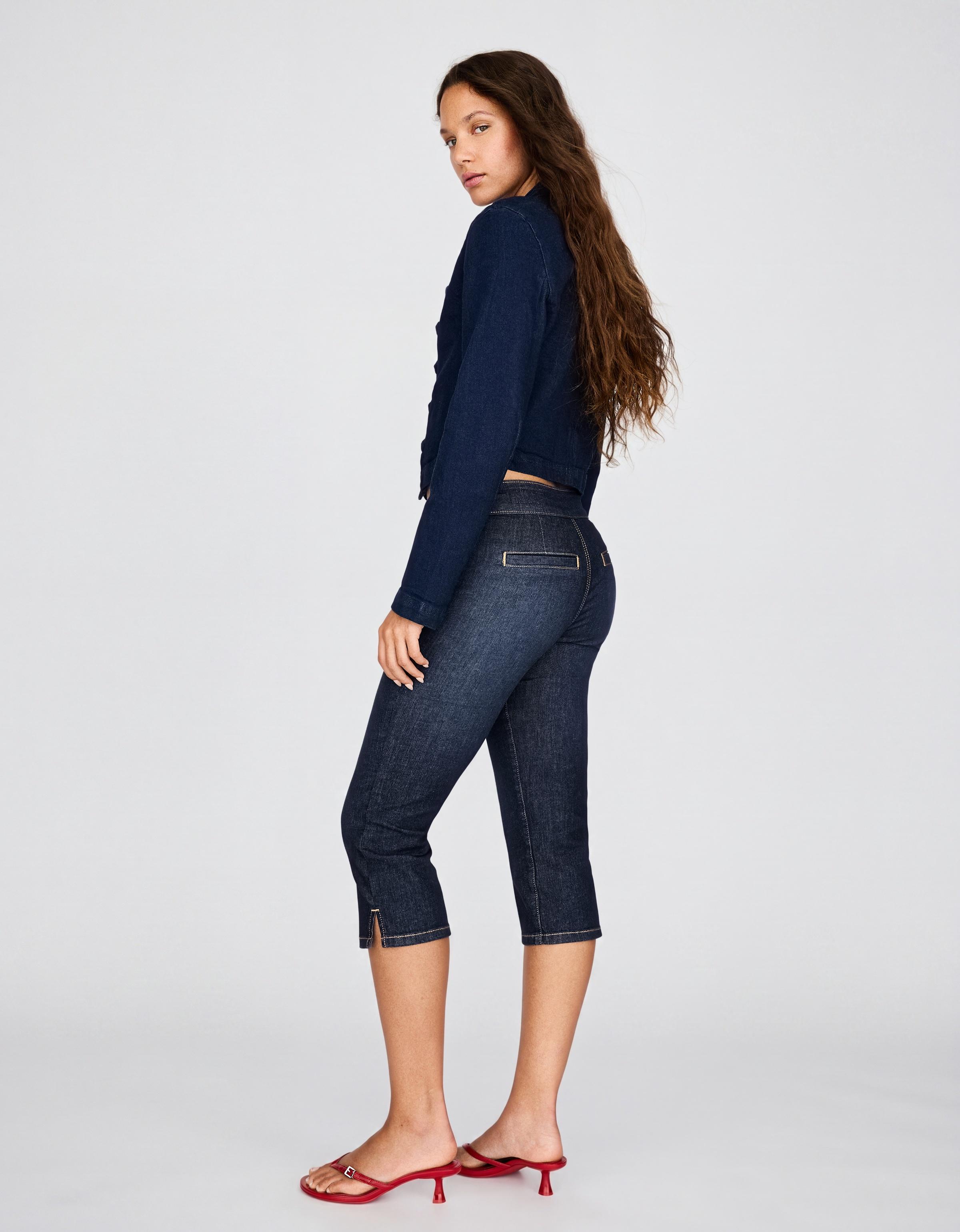 Denim capris — Blue