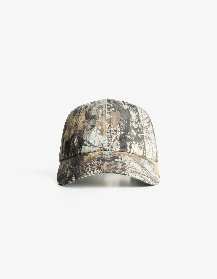 Gorra print-Gris-0