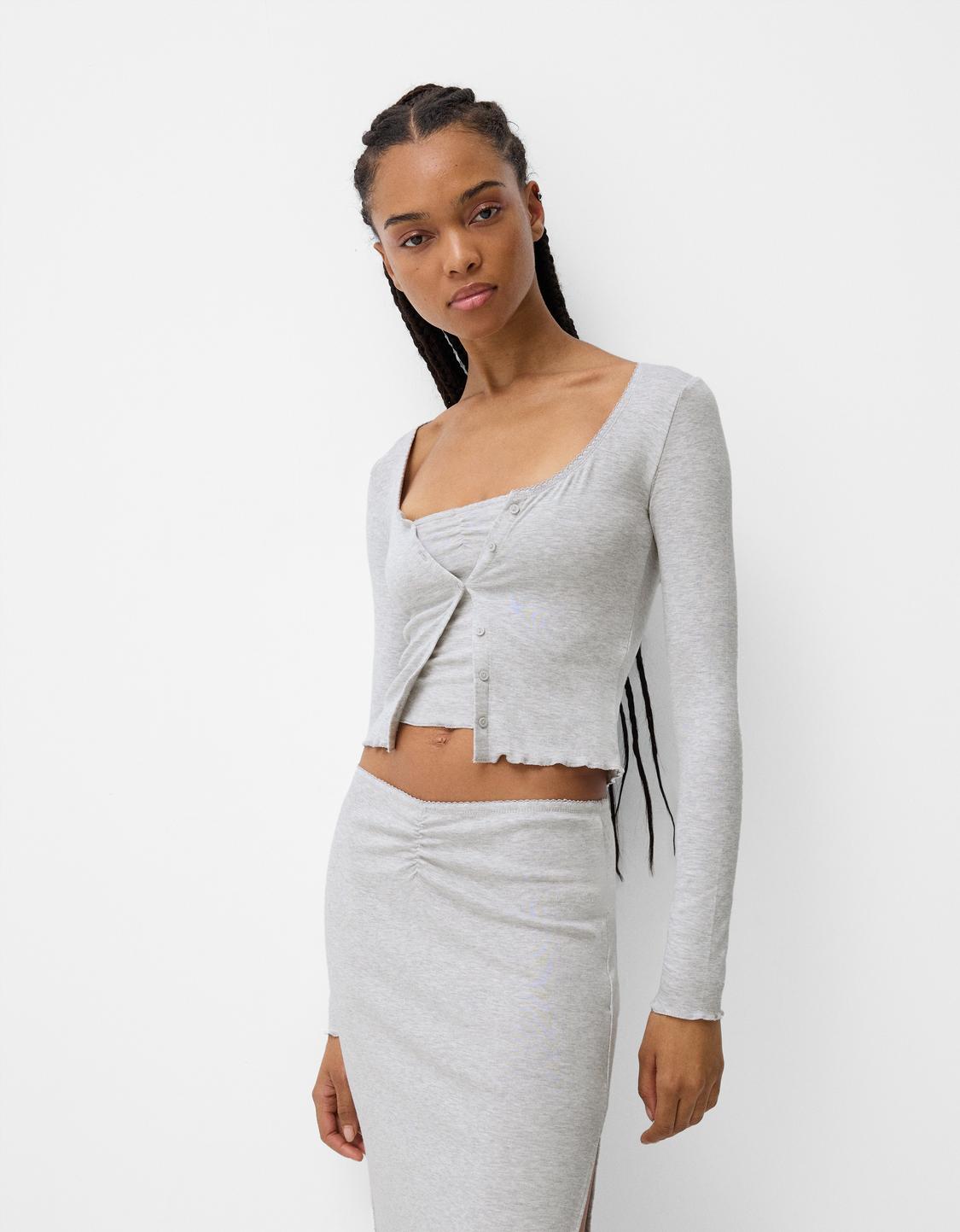 Cardigan Bershka Cardigan Bershka
