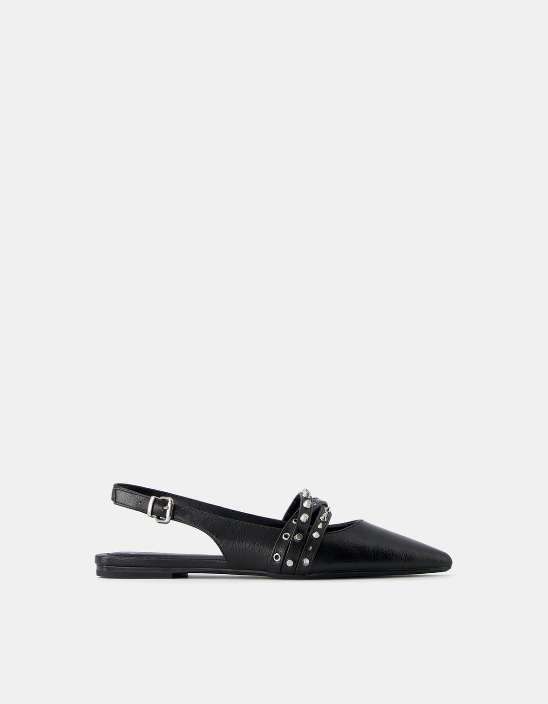 Ballerines mules clous