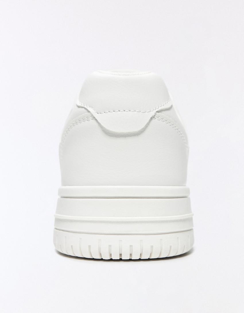 Sneaker basic-Bianco