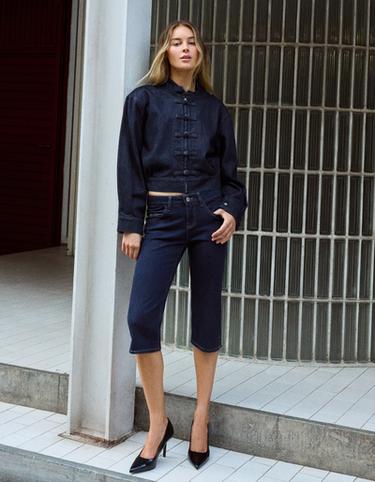 Capris — Navy 1