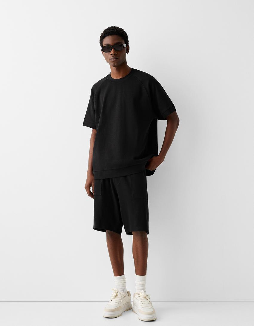 Bermuda interlock-Noir-0