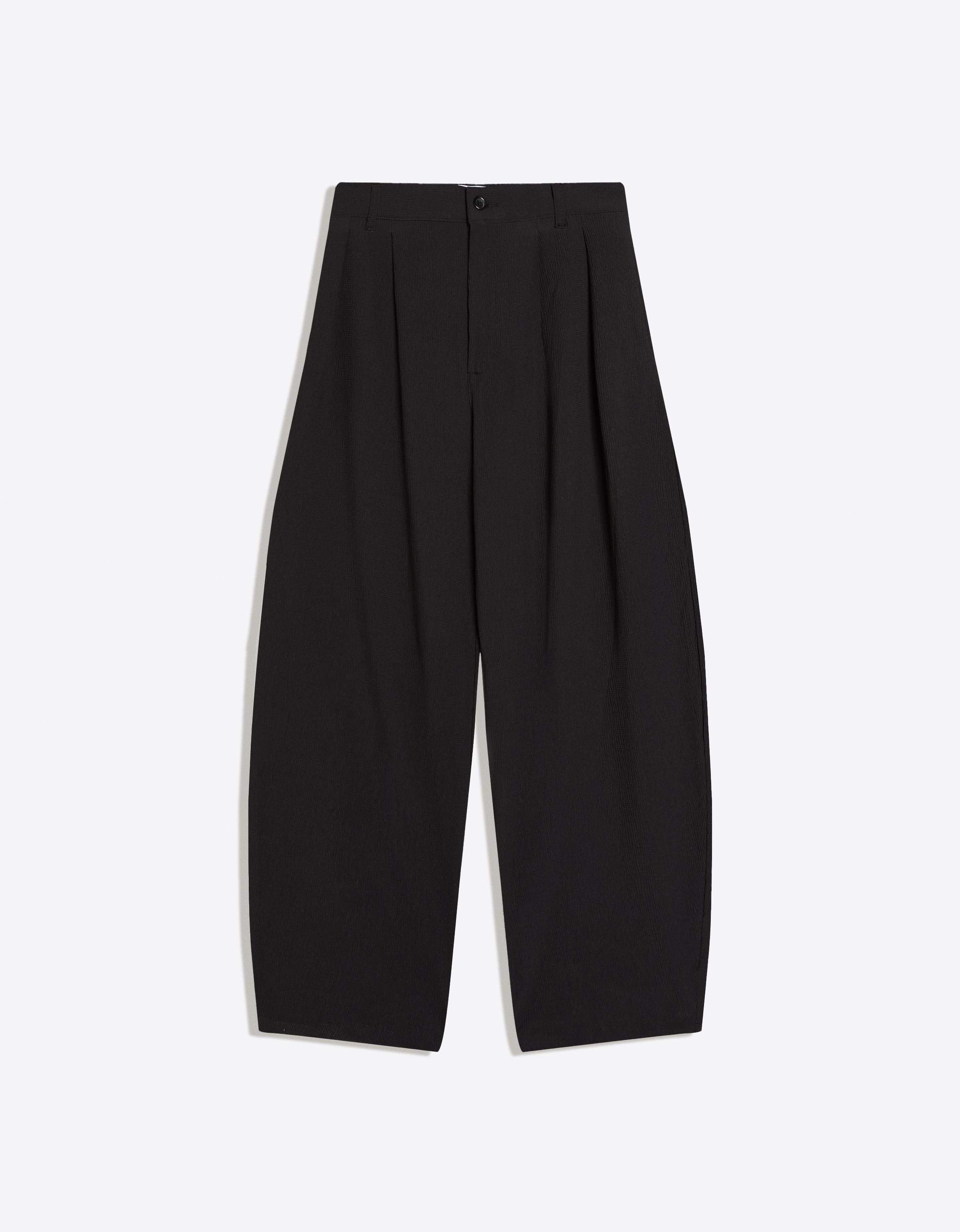 Bershka Piliseli super baggy fit jogger pantolon