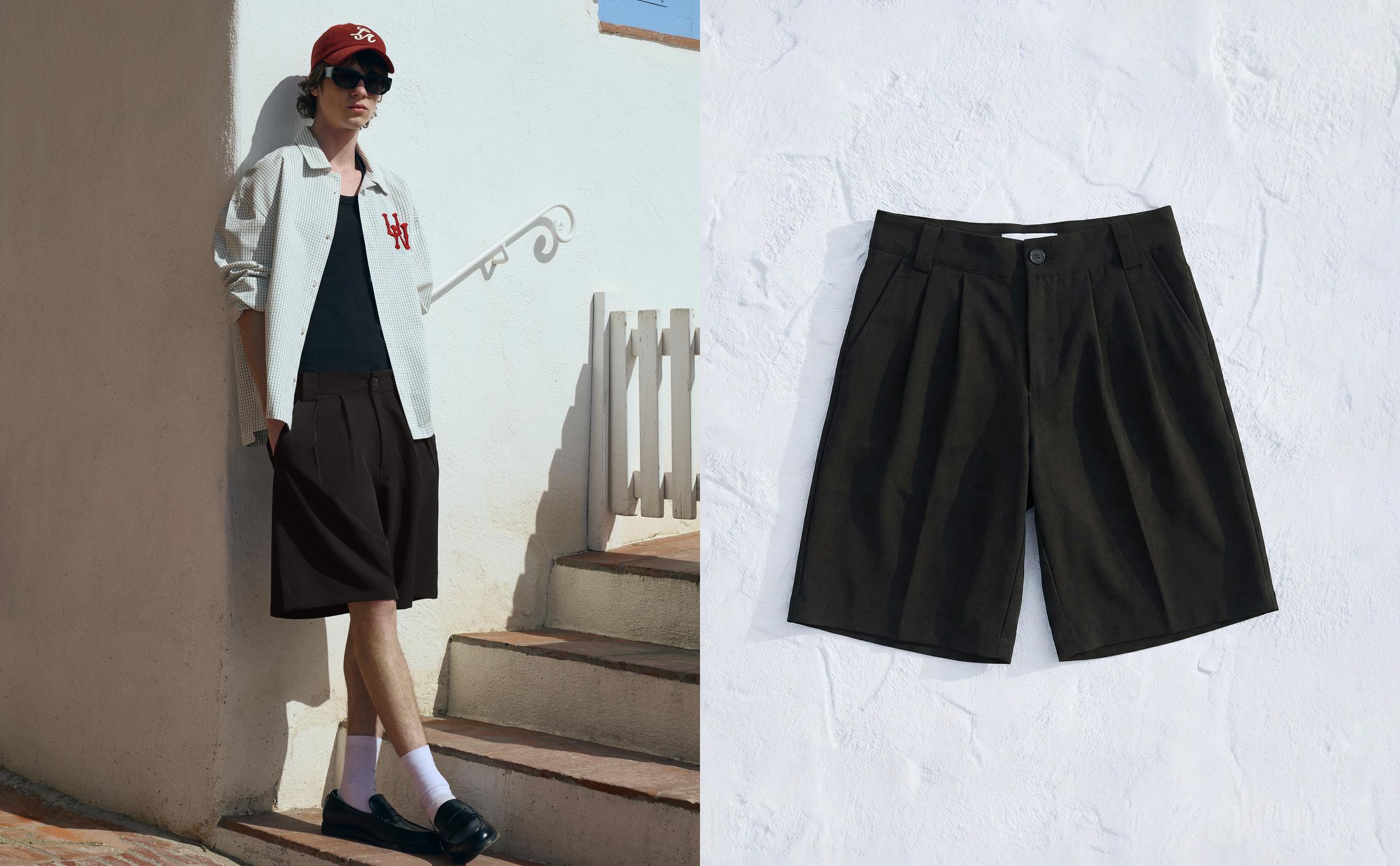 Boxy fit tailored bermuda - Görsel 18