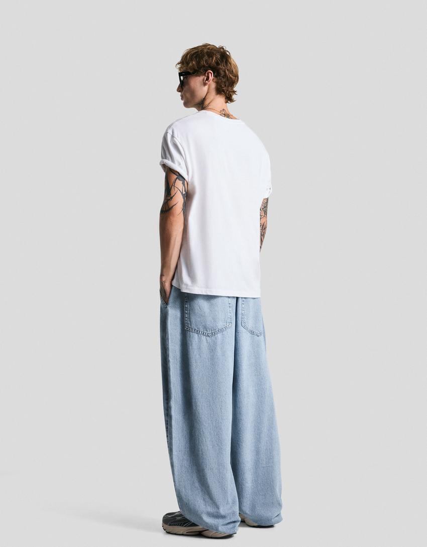 Jogger jeans-Light blue-1