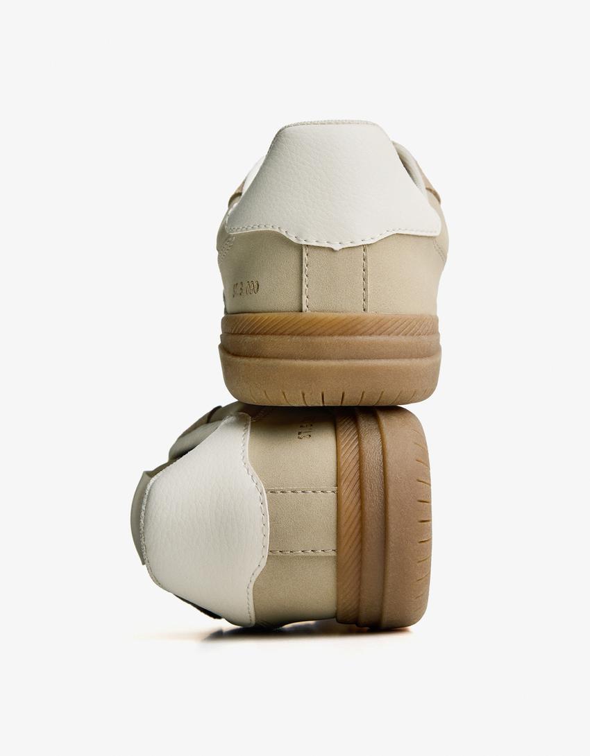 Retro trainers-SAND