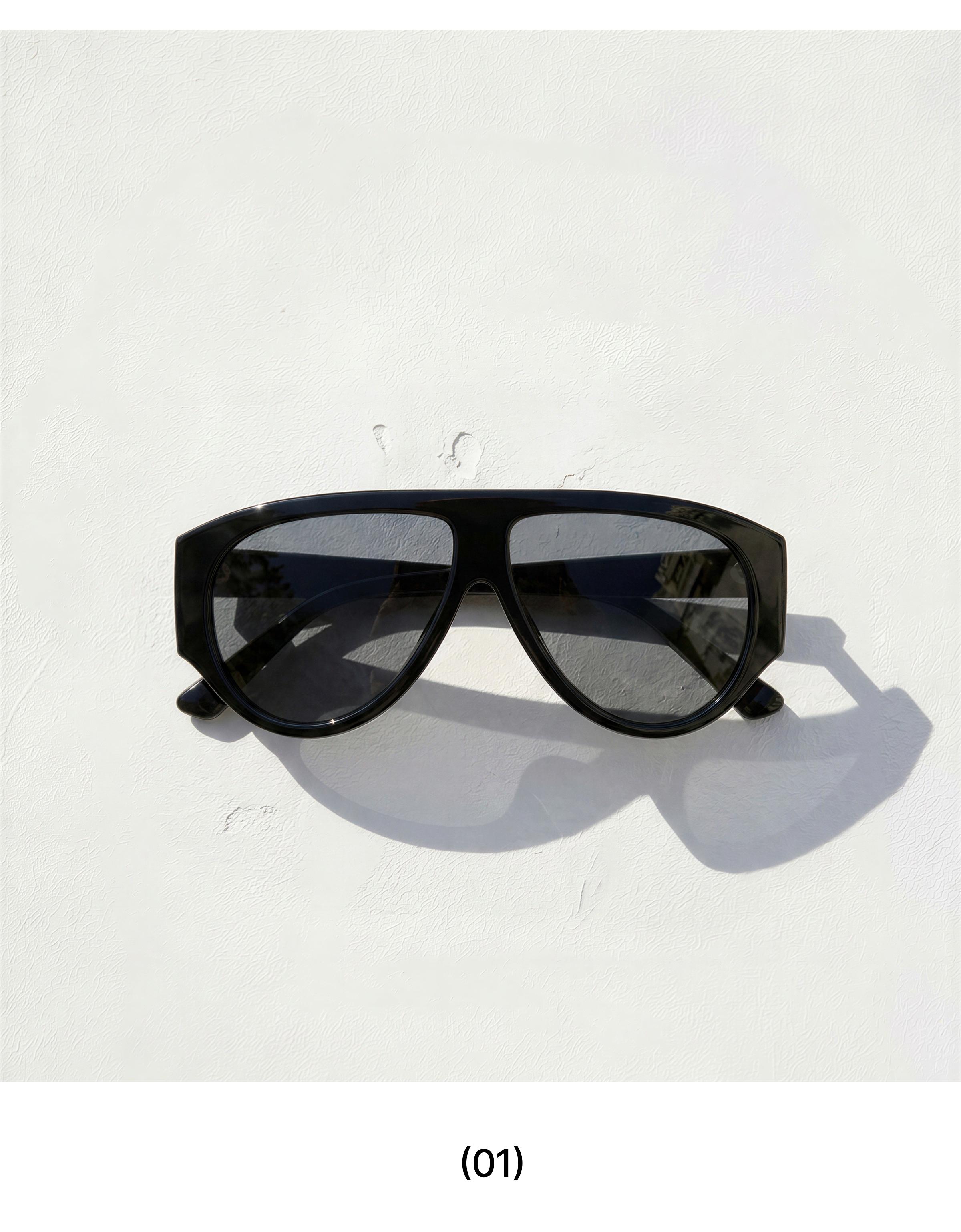 Acetate sunglasses — Grey