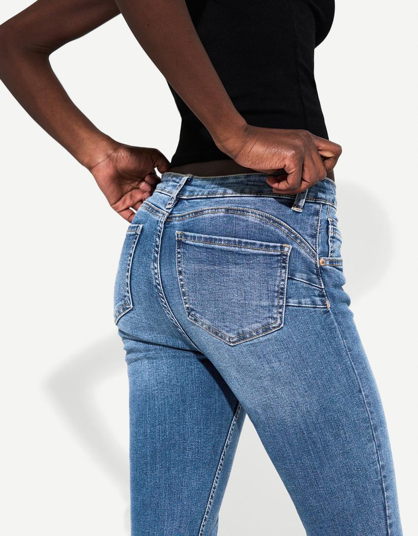 Jeans skinny push up-Azul-1