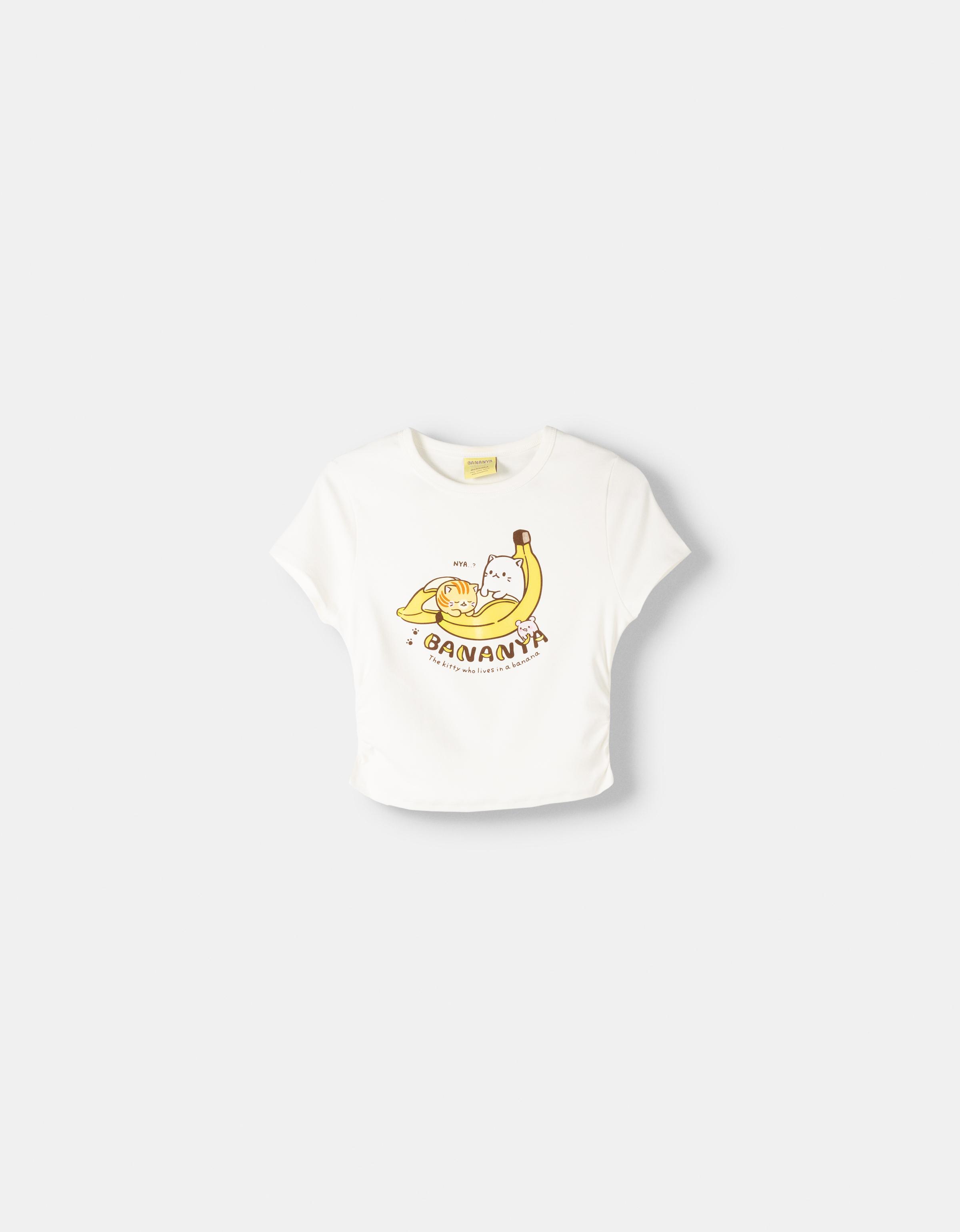 Bananya cat shirt best sale