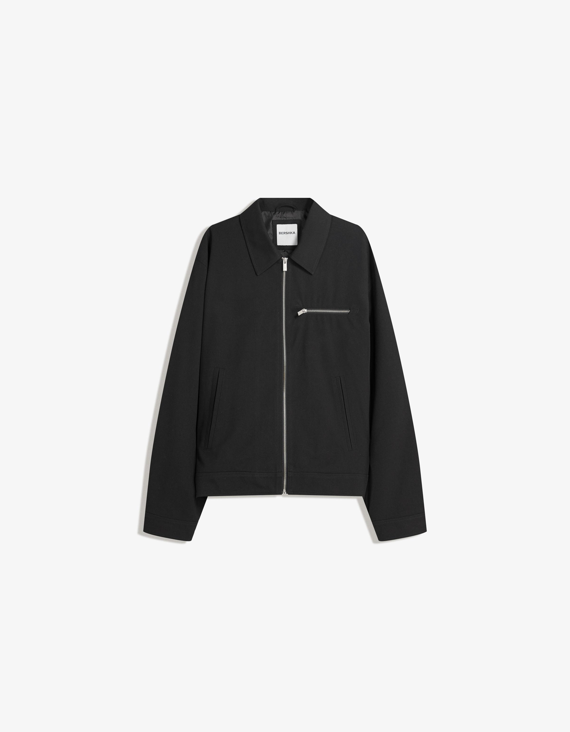 ☆ドイツ発*BERSHKA*新作*ベーシックブレザー/BL☆ Men's Jackets | New Collection | BERSHKA