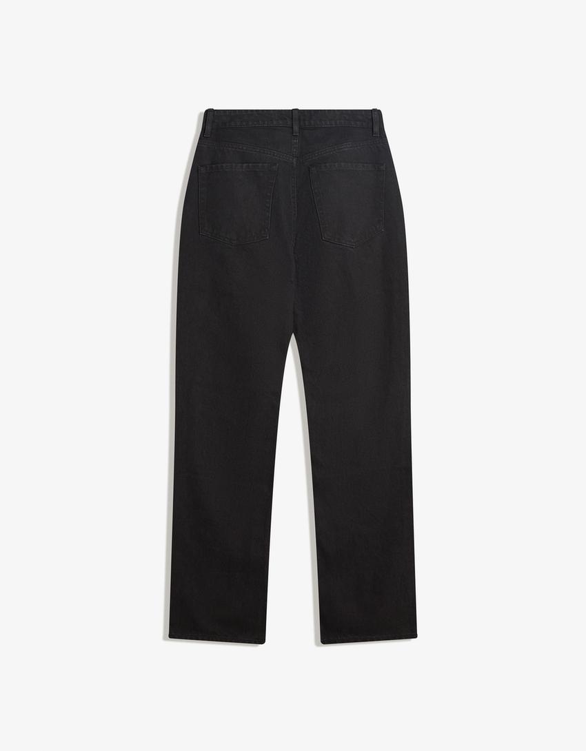 Straight-Jeans-Schwarz-4