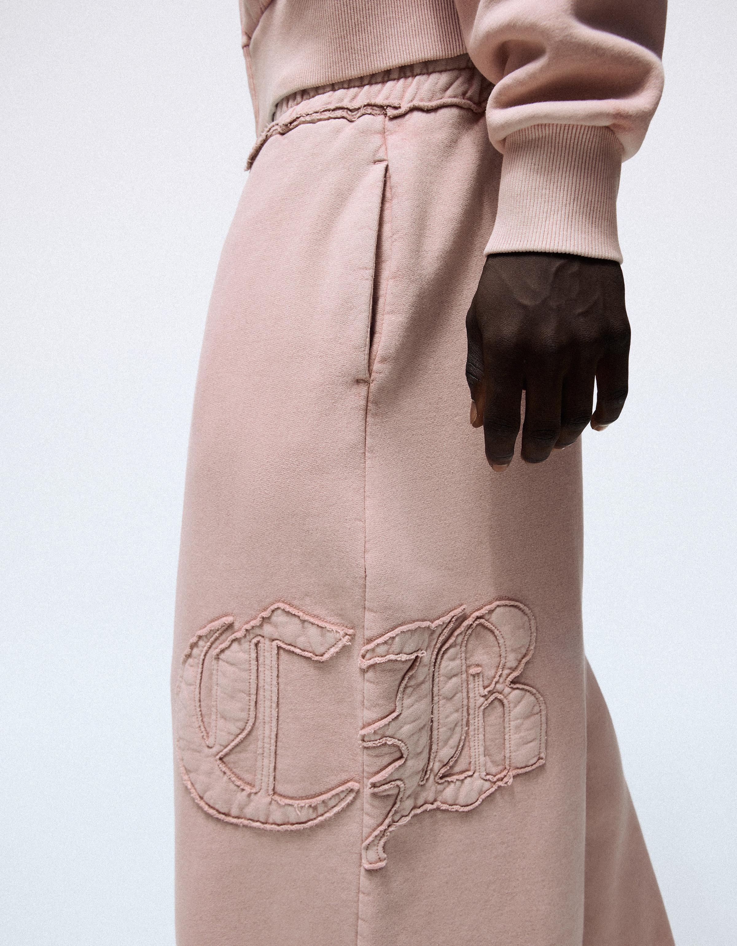Super baggy washed trousers — Pink