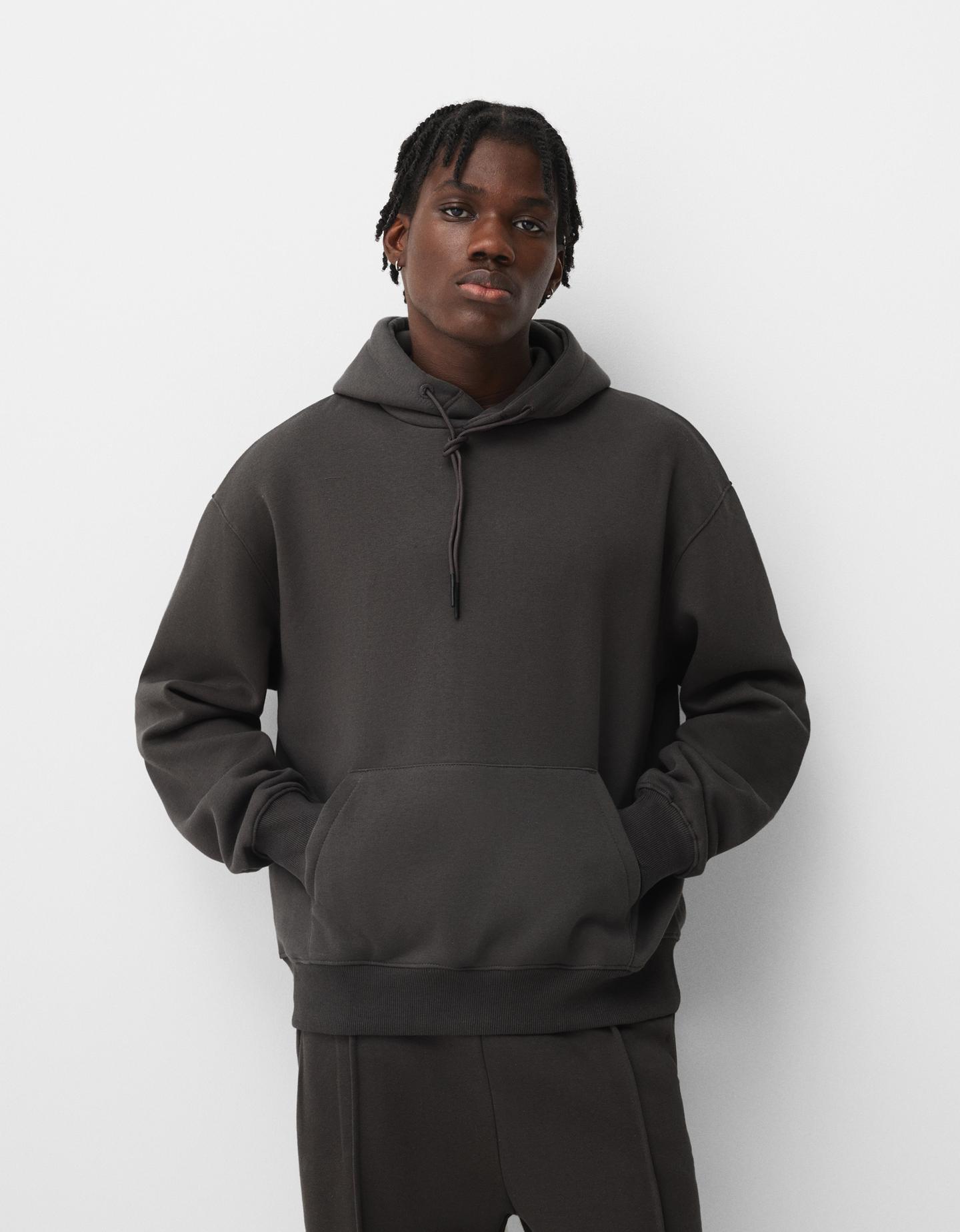 Bershka Pack Sudadera Y Pantalón Wide Leg Hombre M Multicolor