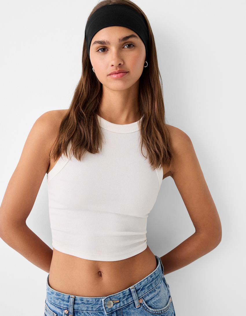 Pack of 2 plain headbands - Women | Bershka