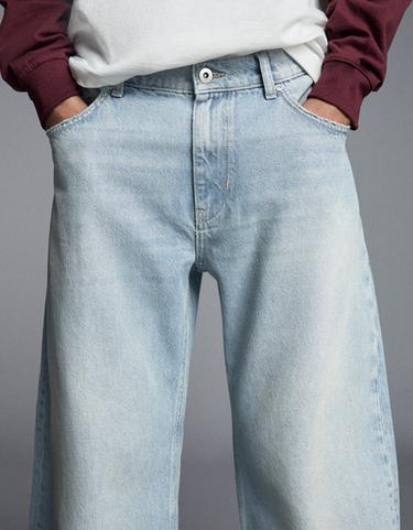 Twisted barrel jeans — Light blue 3
