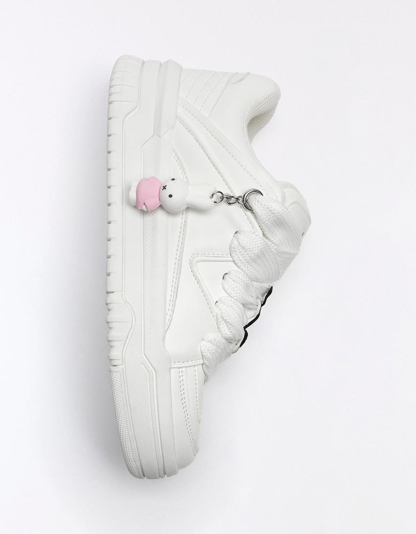 Miffy skate shoes-WHITE