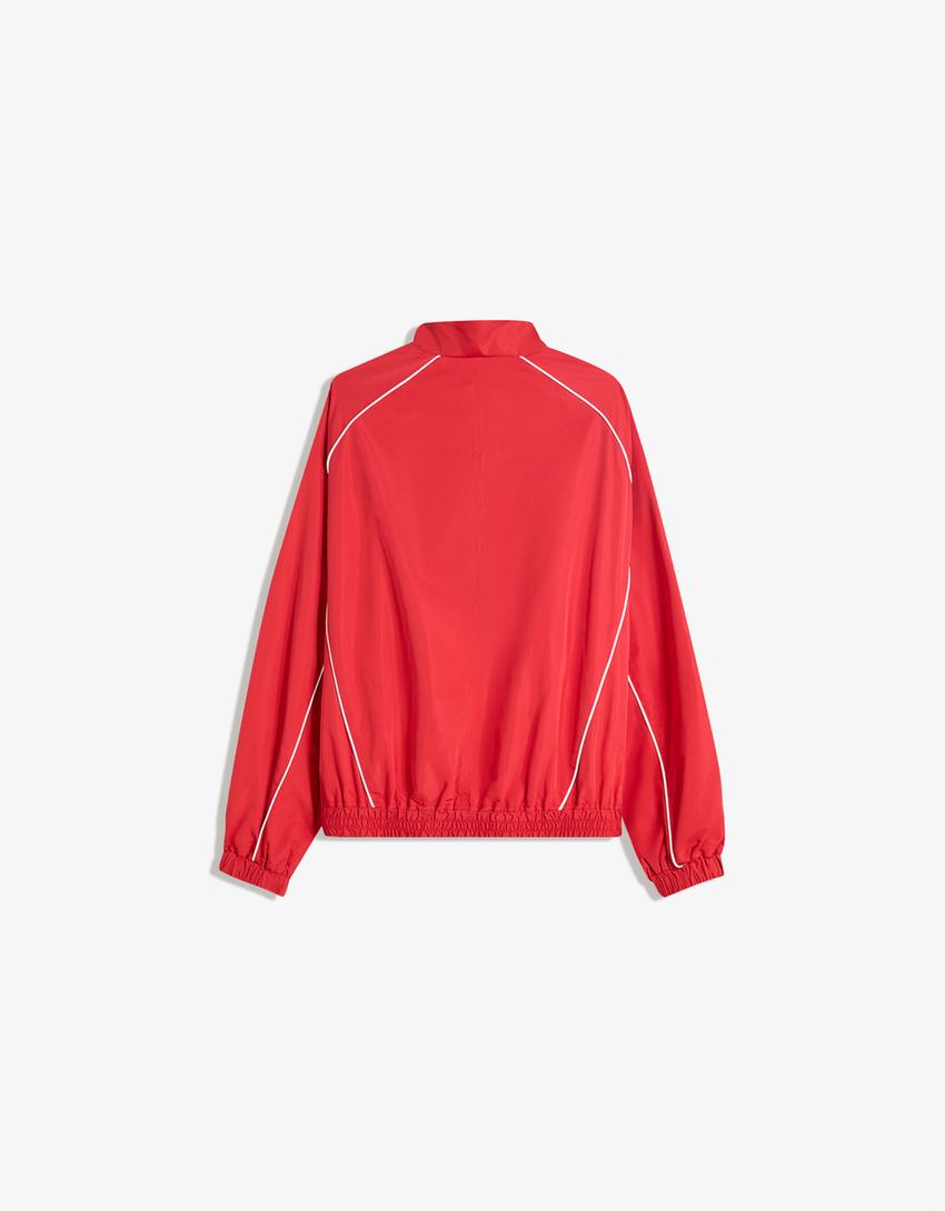 Giacca tecnica sportiva-Rosso-5