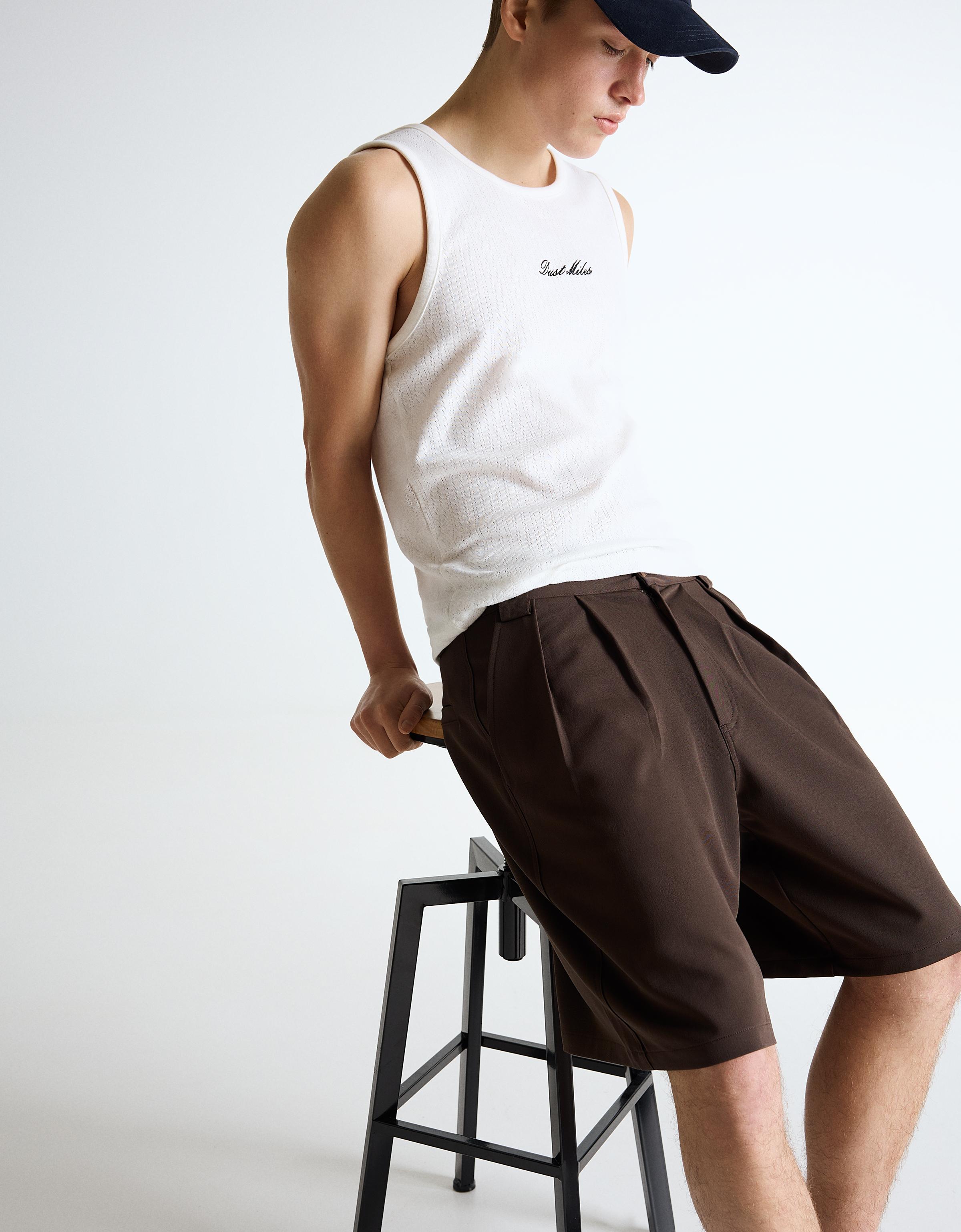 Boxy fit tailored bermuda - Görsel 66