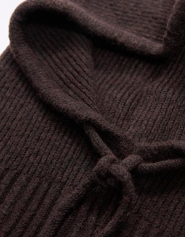 Knit balaclava — Brown 3