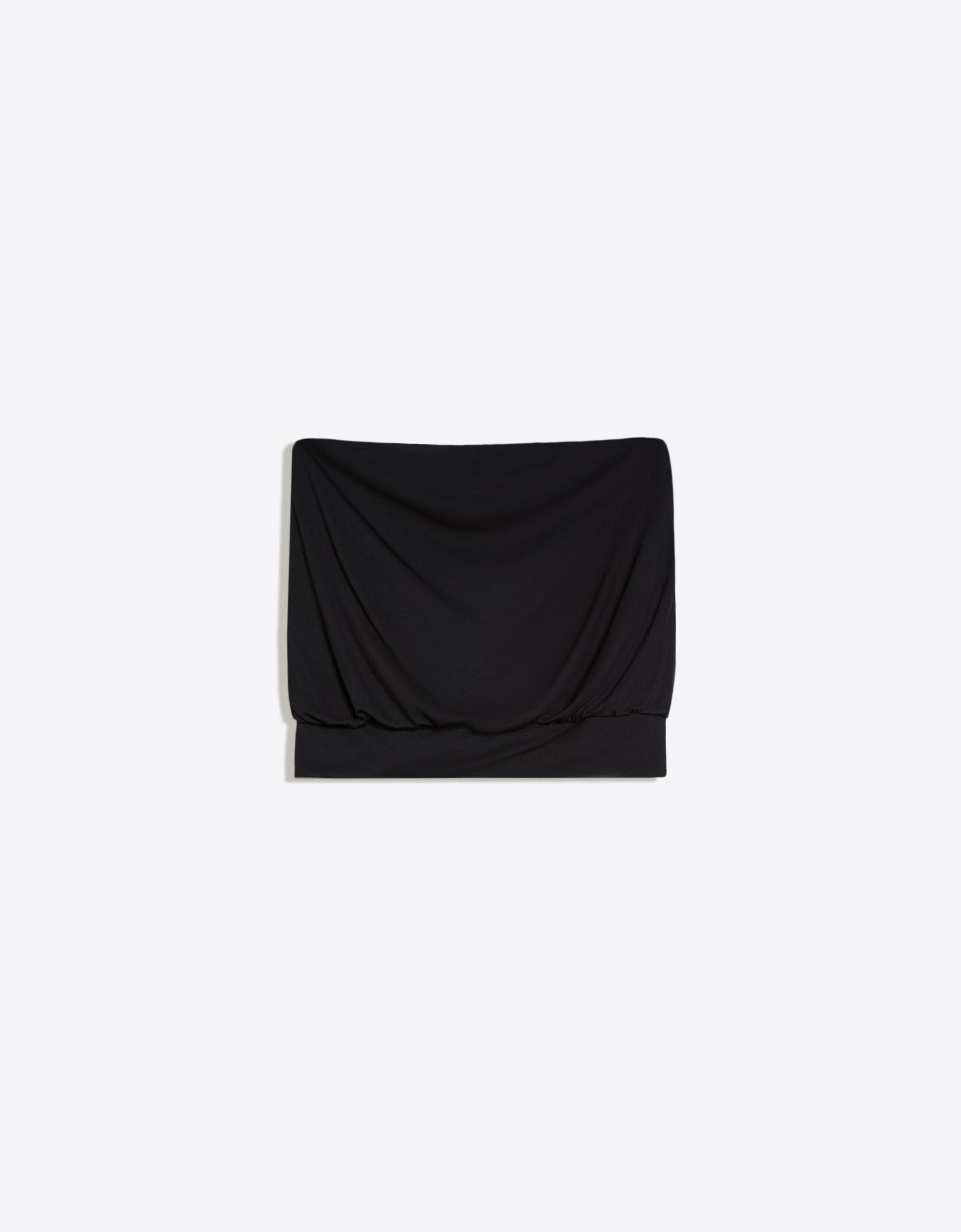 Bandeau waist cincher top