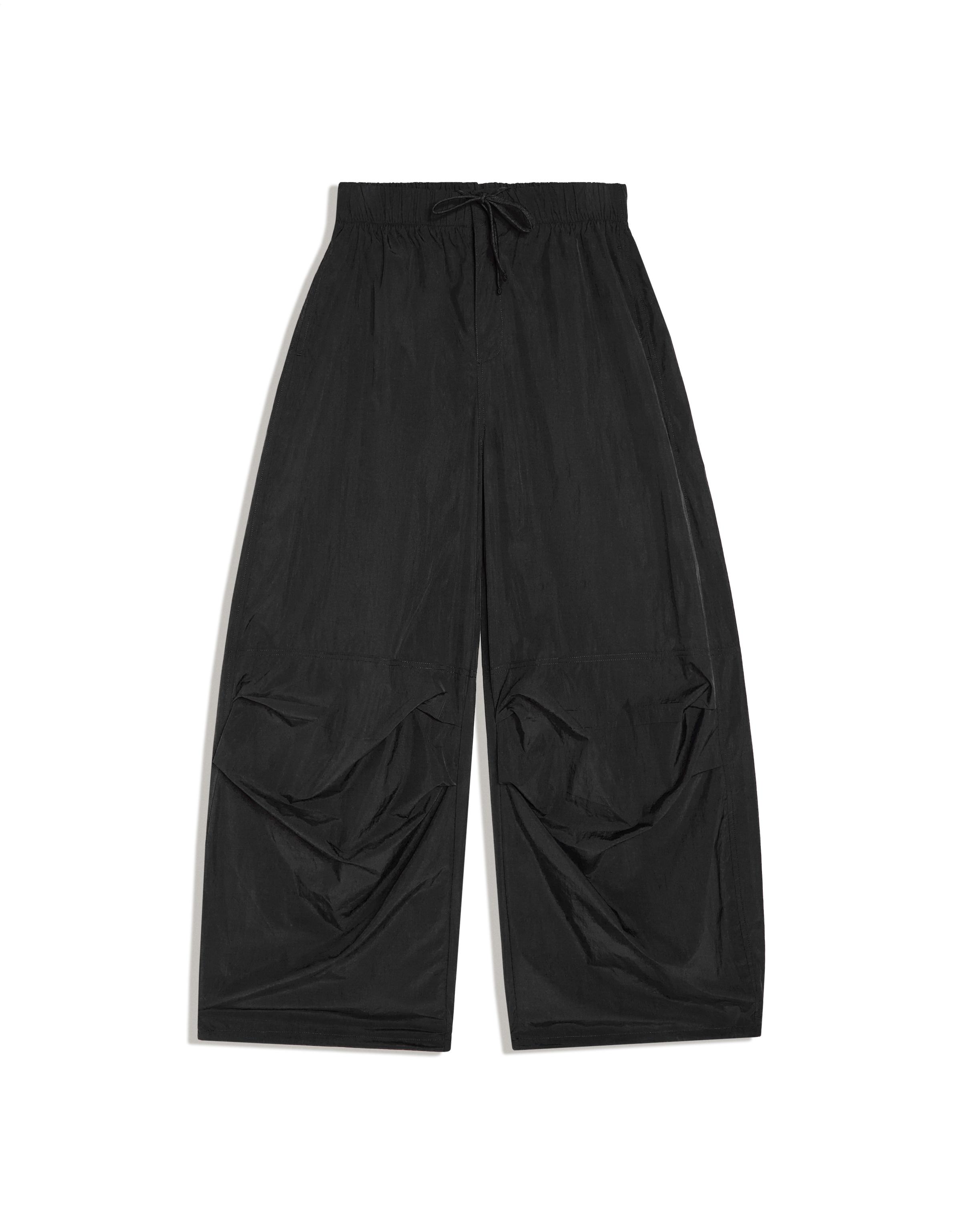 Technical parachute trousers — Black