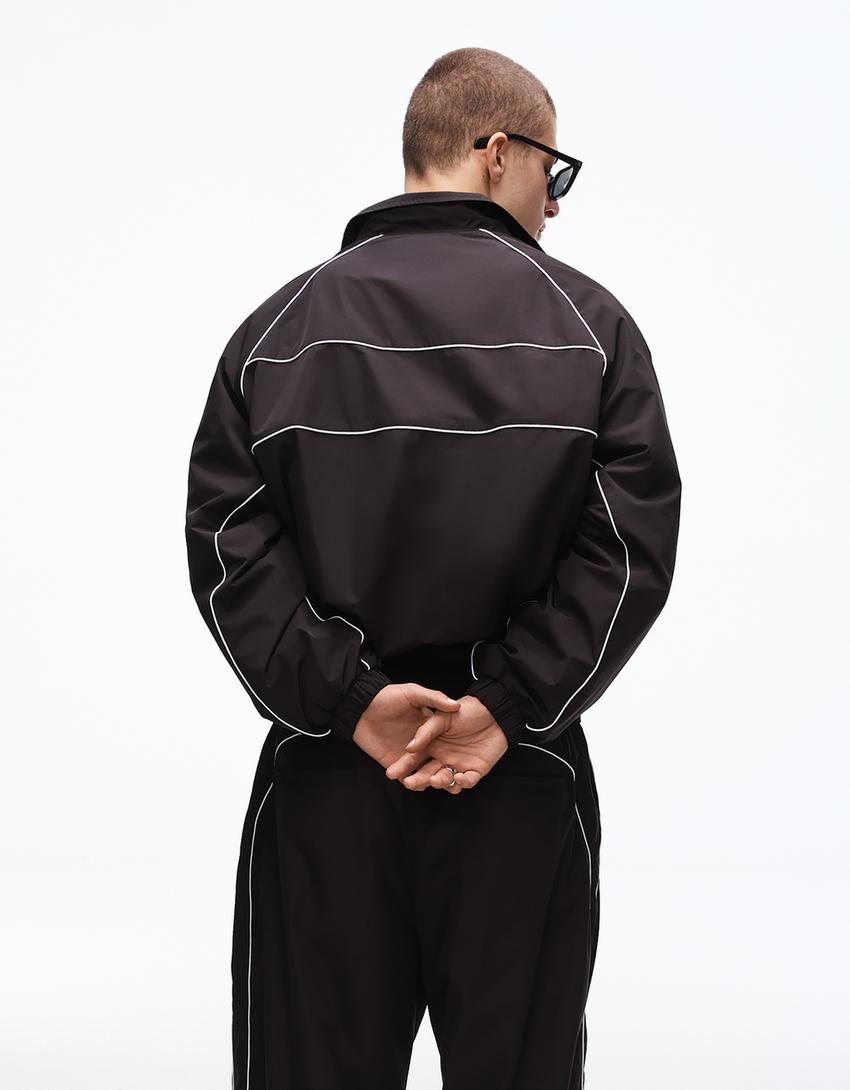 Technical jacket-Black