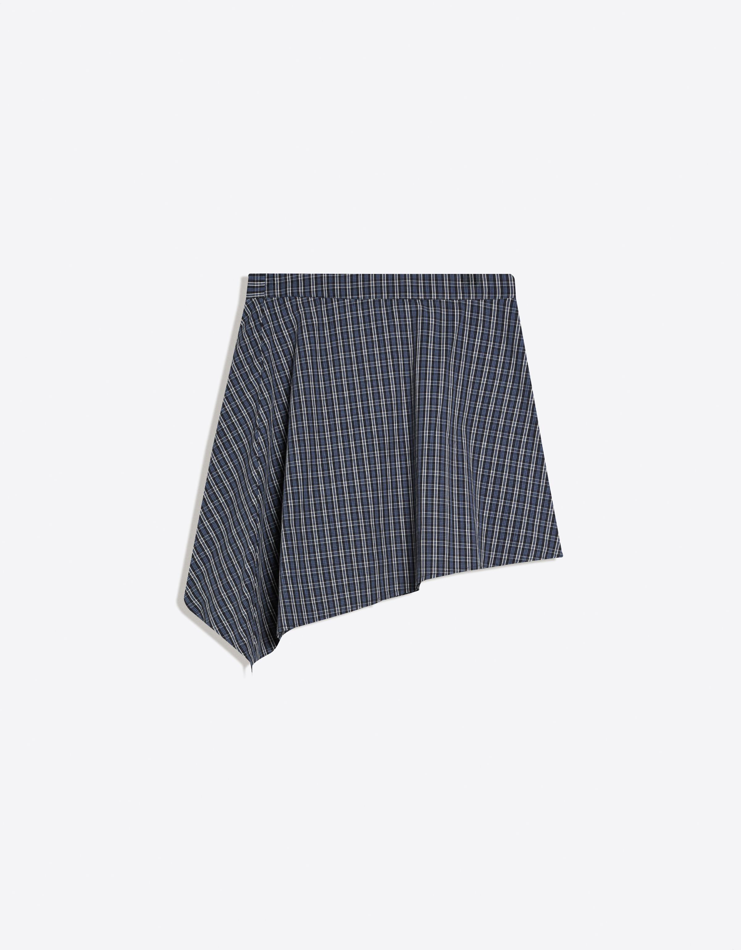 Check overskirt Carol Biazin Collection