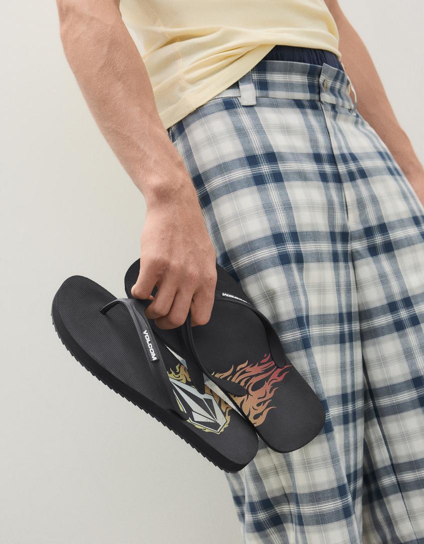 VOLCOM SANDALS-BLACK