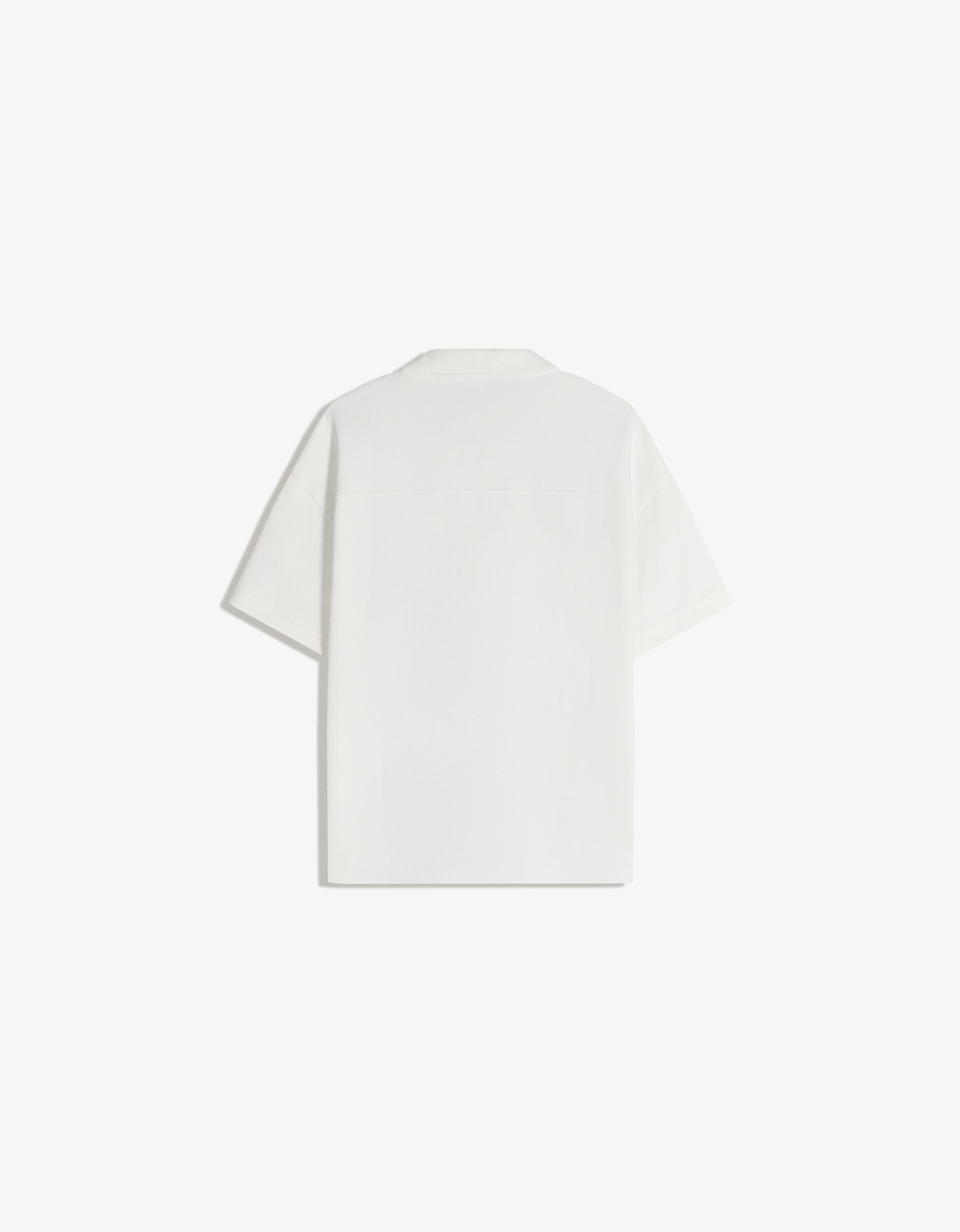 Bershka Kısa kollu polo yaka tişört görsel 3