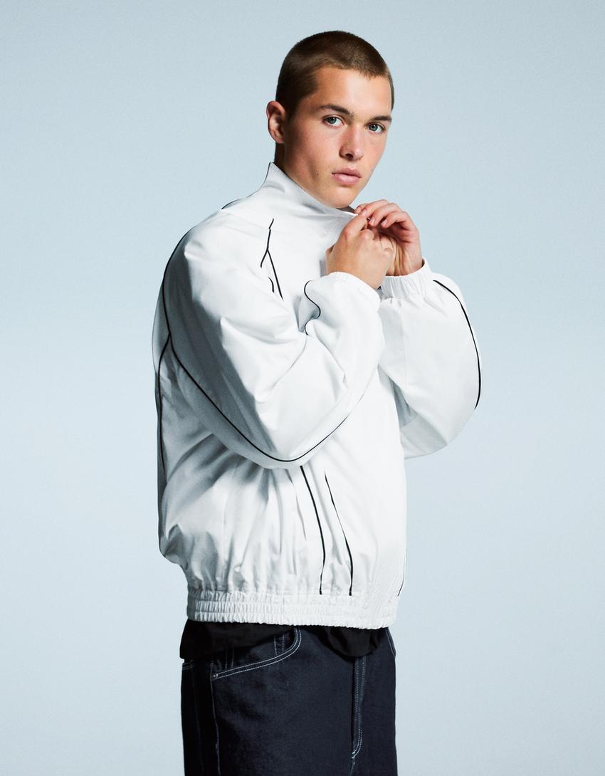 Cazadora técnica sport-Blanco