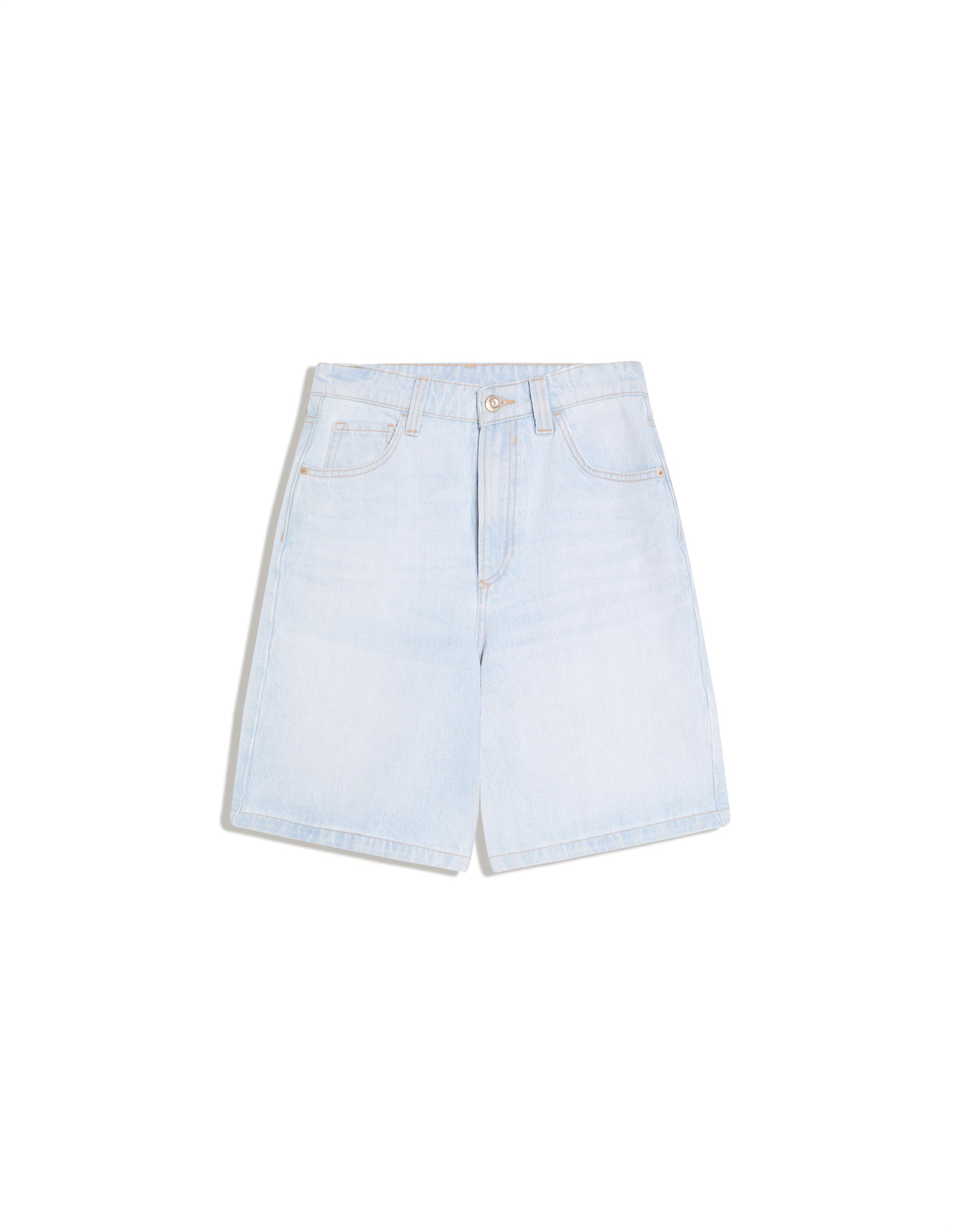 Baggy fit denim şort - Görsel 41