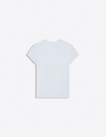 Round neck short sleeve T-shirt — Light blue 6