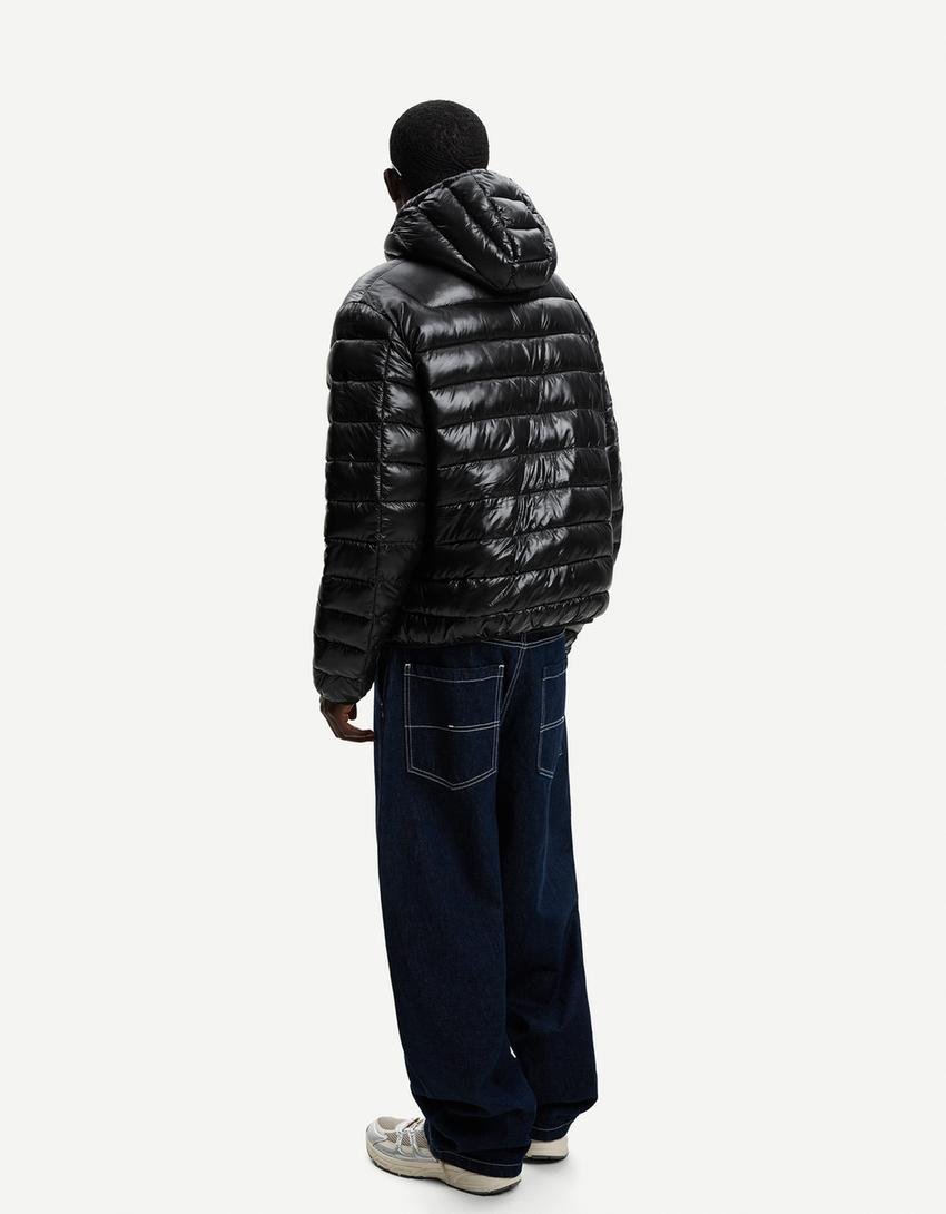 Veste matelassée légère-Noir