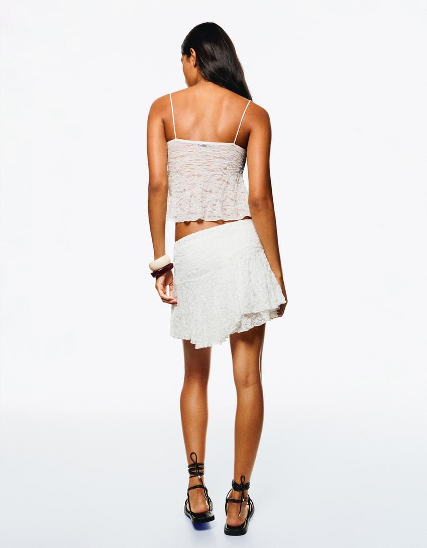 Lace tank top