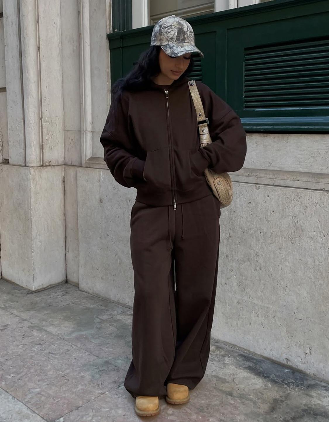 Oversize-Hoodie mit Reißverschluss