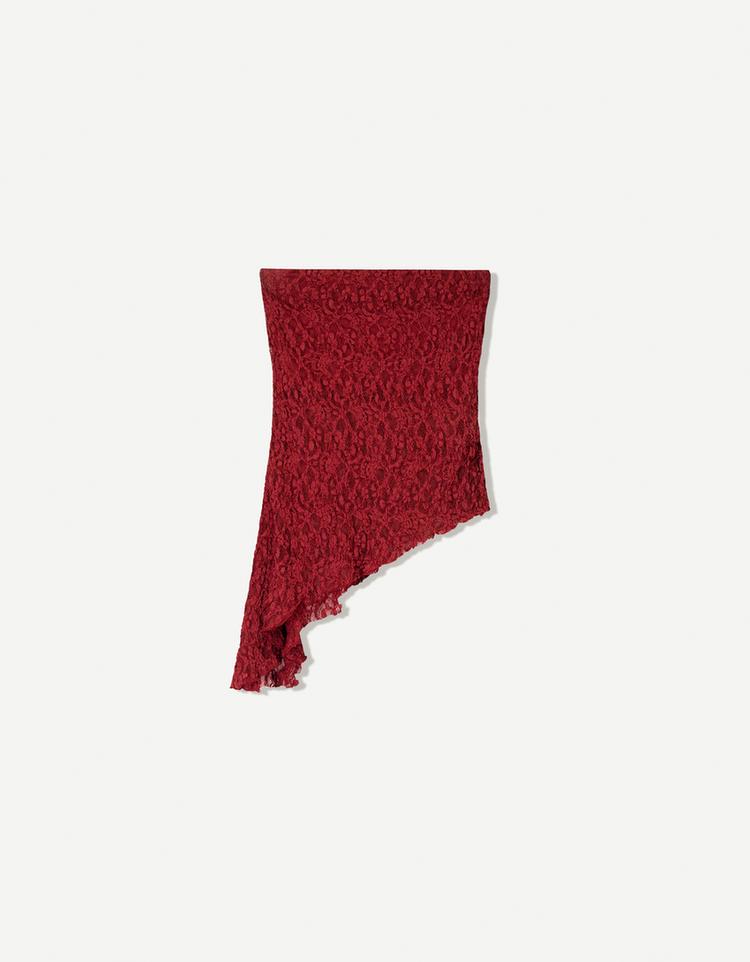Dantel bandeau top