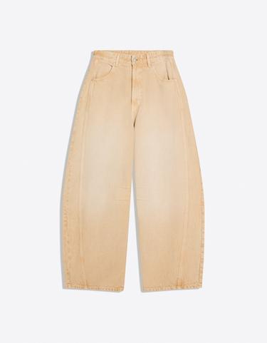 Barrel leg jeans — Camel 5