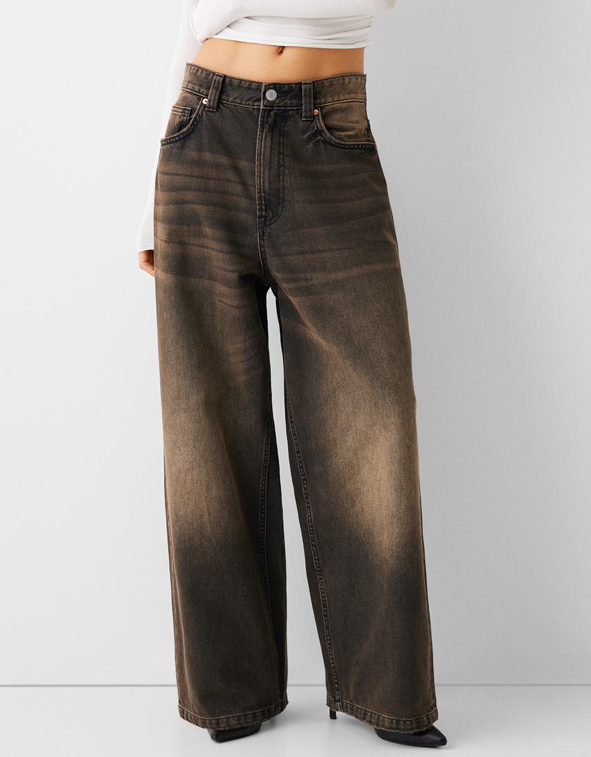 Jean super baggy-Noir-1