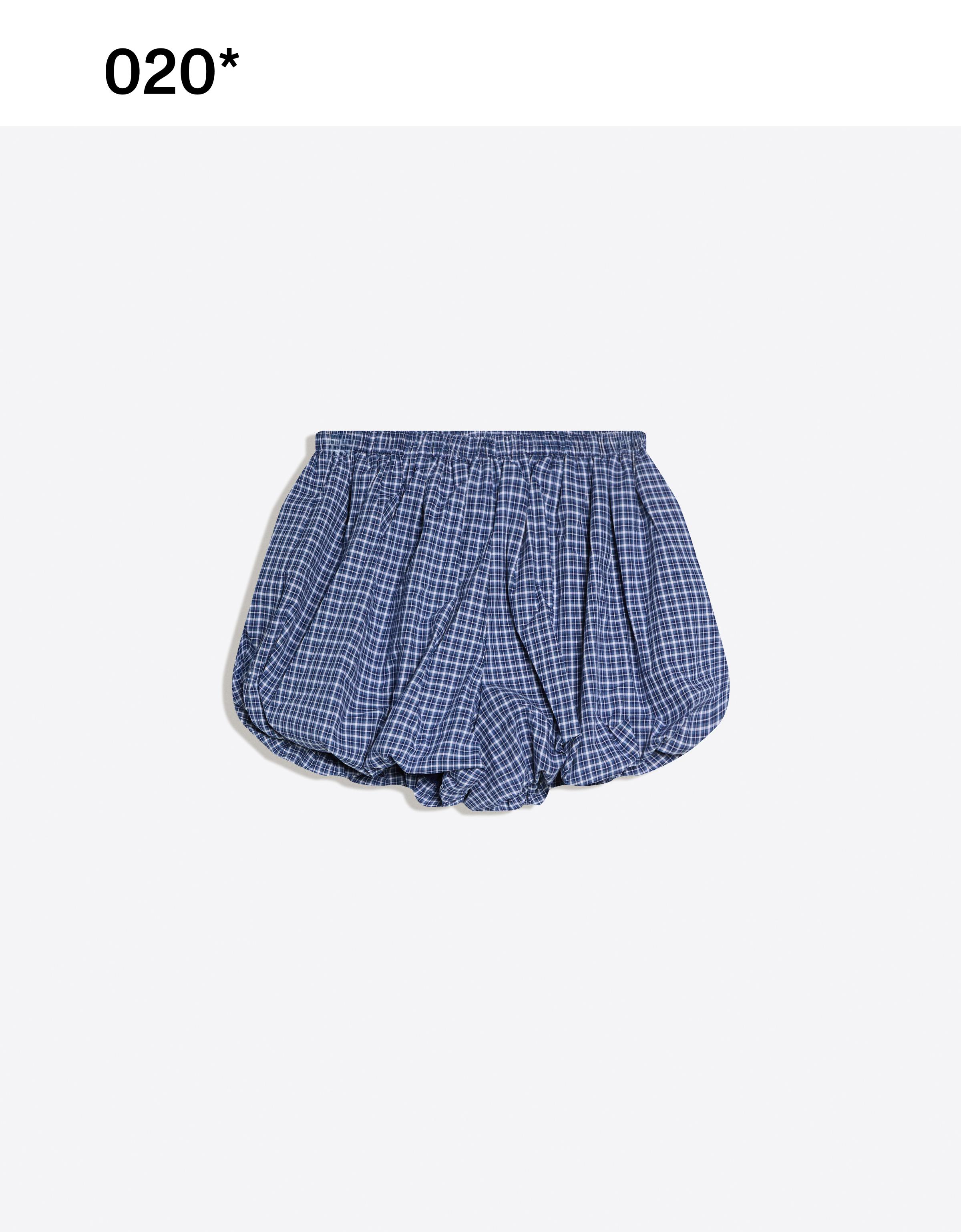 Baskılı balon şort etek - Görsel 45