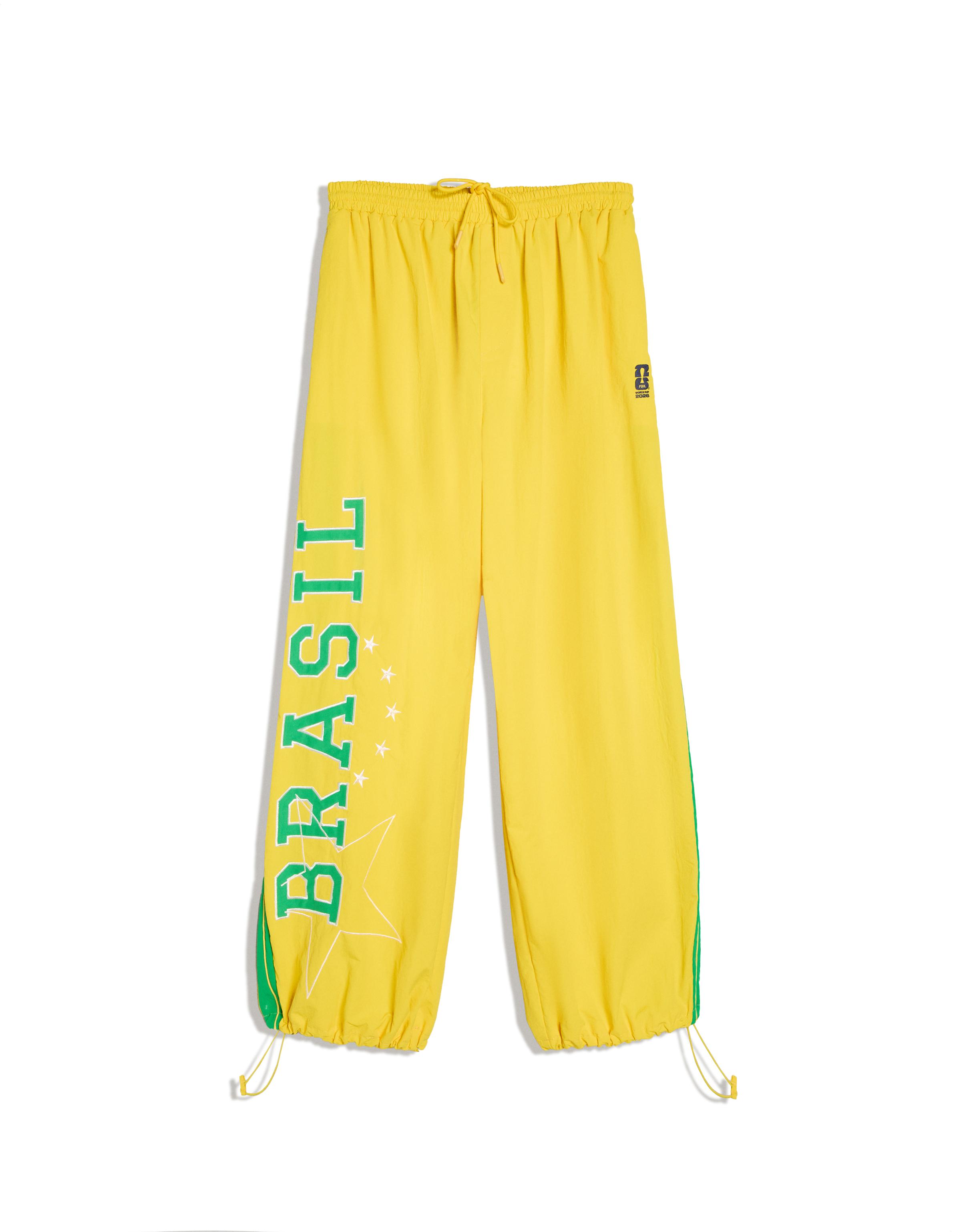 France FIFA WORLD CUP™ technical parachute trousers — Yellow