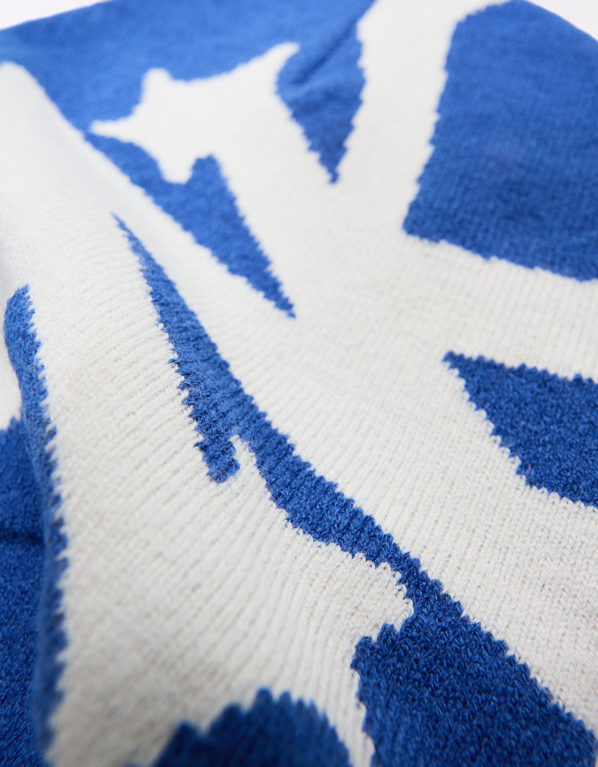 ZOO YORK X BERSHKA beanie — Blue