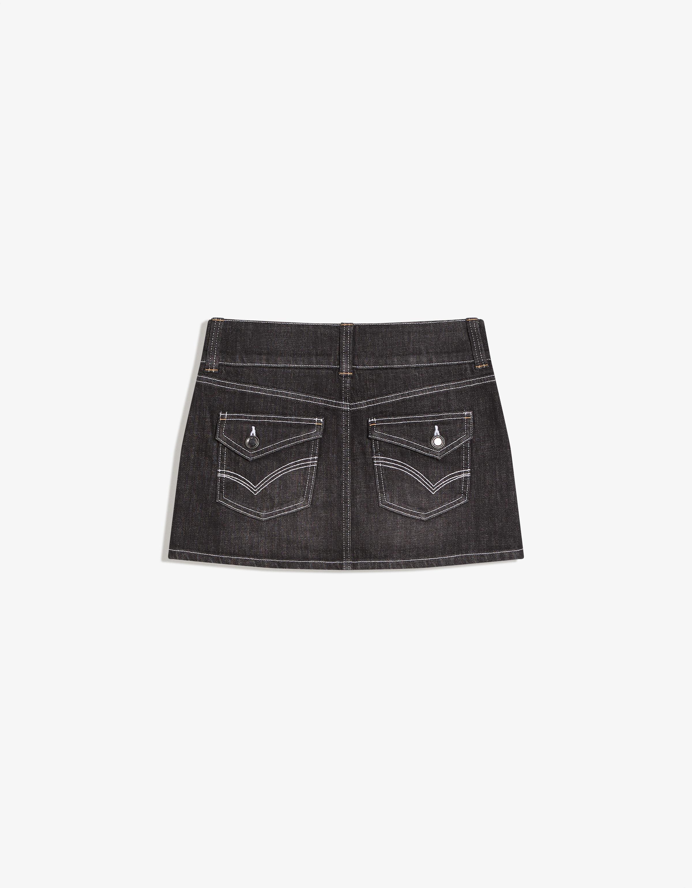 Bershka Denim şort etek görsel 4