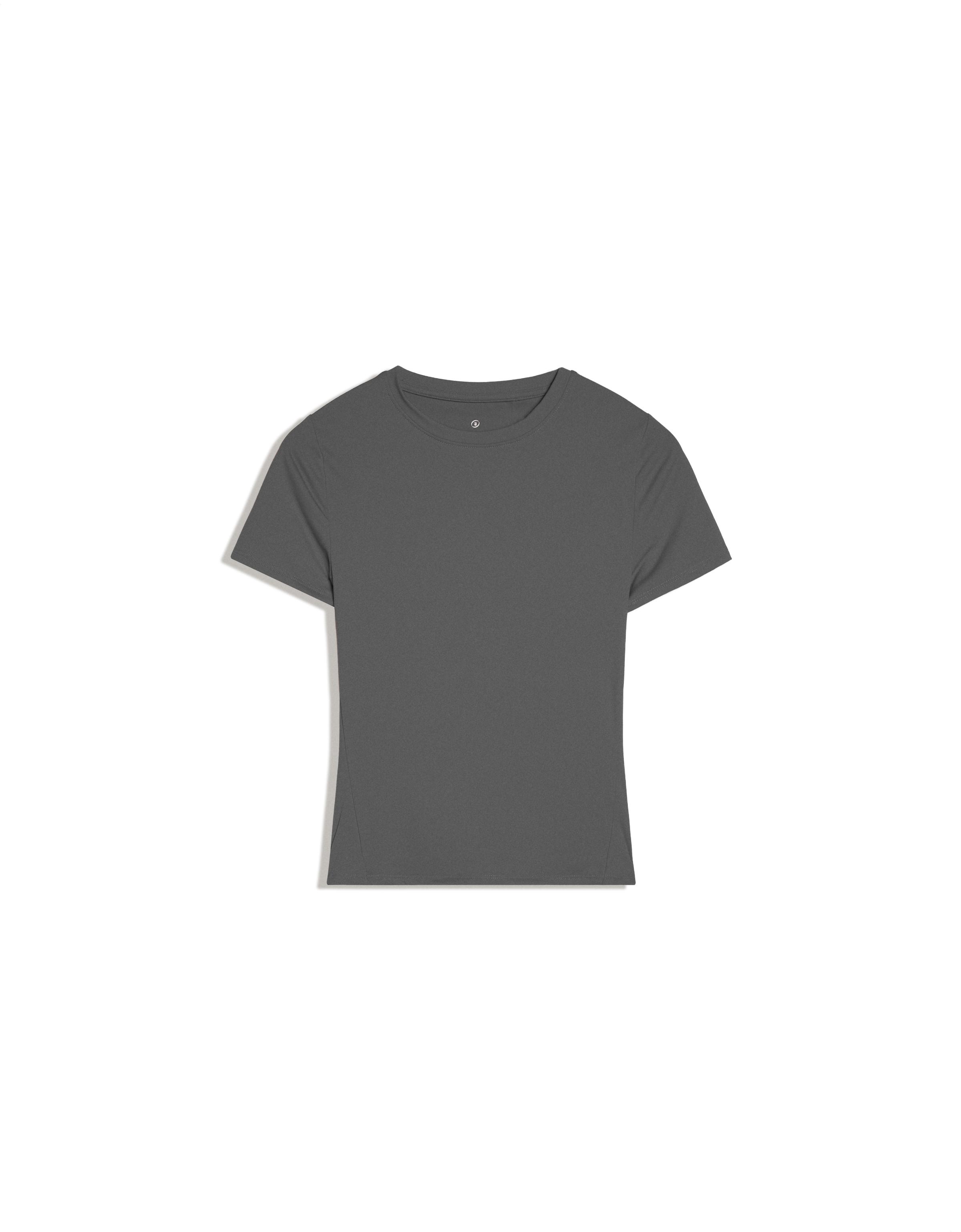 Short sleeve technical T-shirt Breathable & Quick Dry — Graphite
