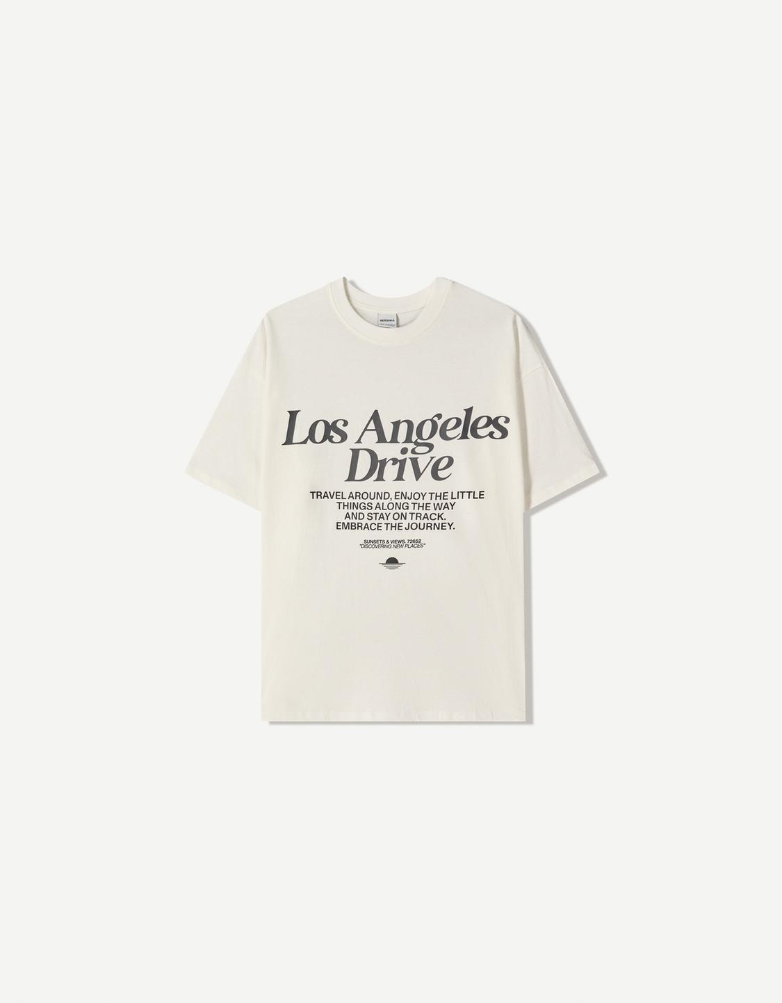 Short sleeve T-shirt with print