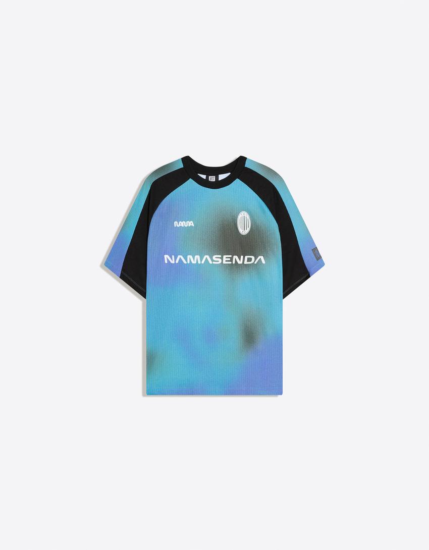 Camiseta Namasenda manga corta sport-Turquesa