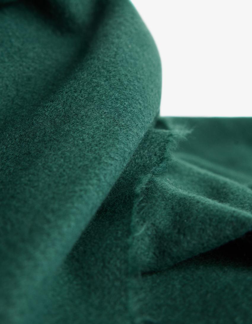 ÉCHARPE BRODÉE-Vert-1