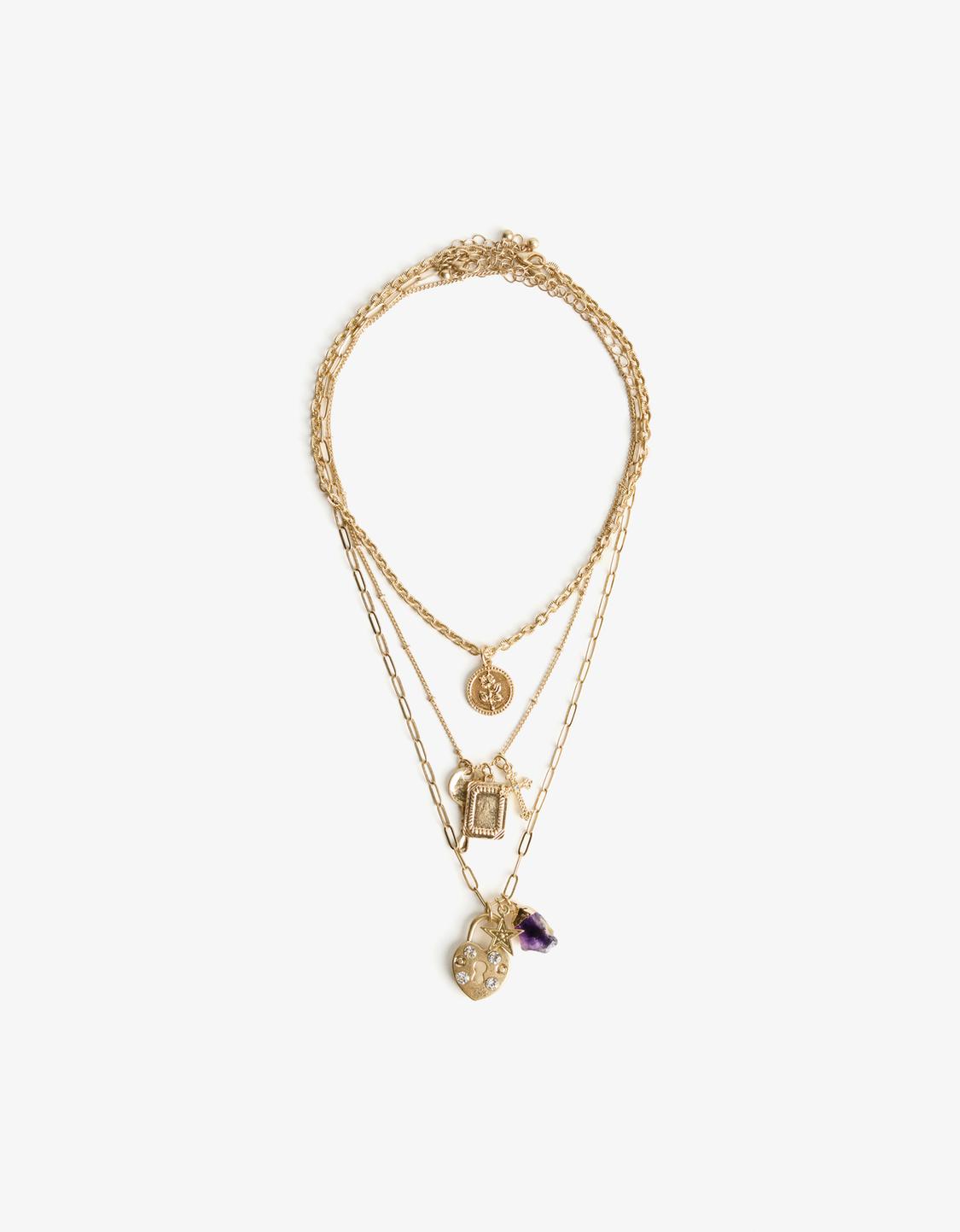 3-pack of pendant necklaces