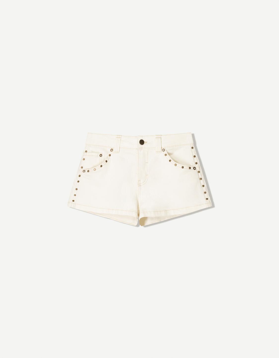 Studded voluminous shorts