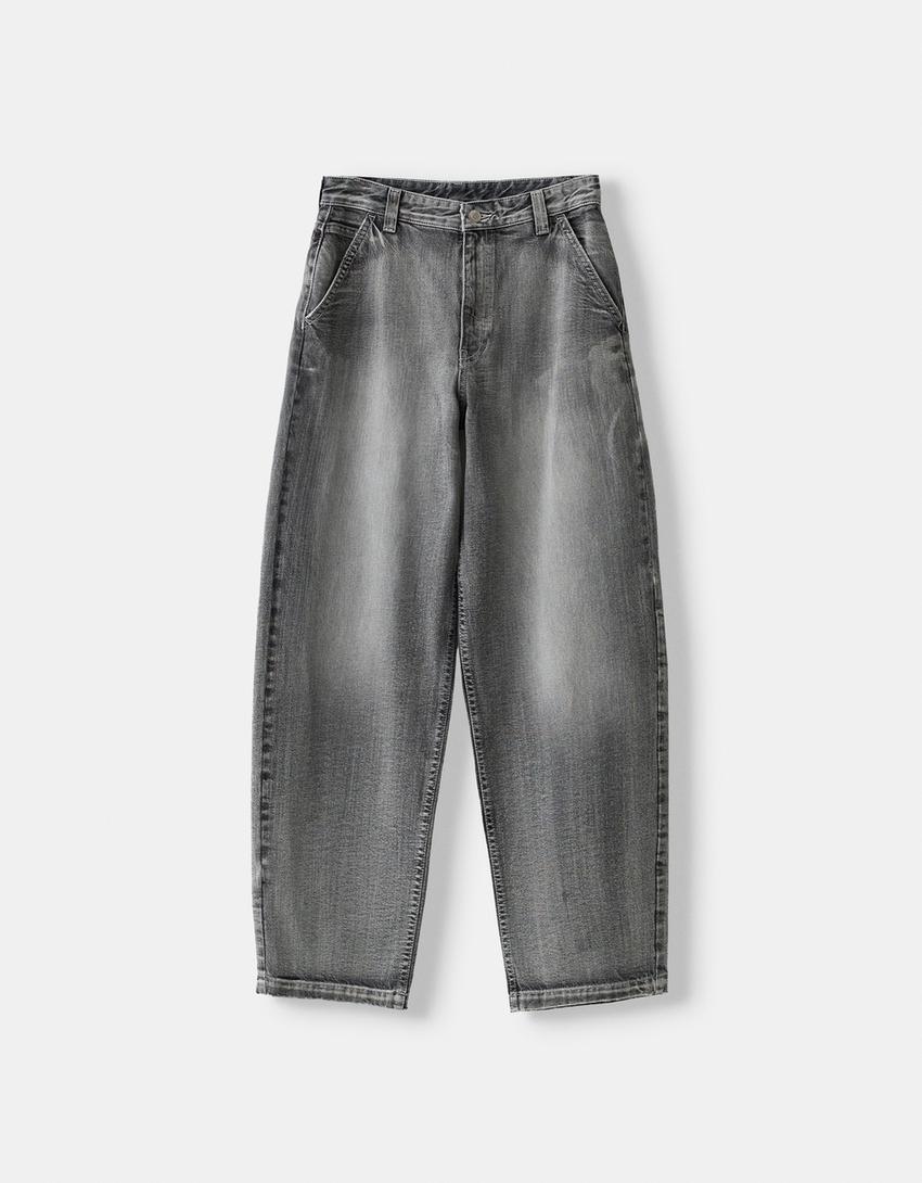 Skater jeans-Grey-4